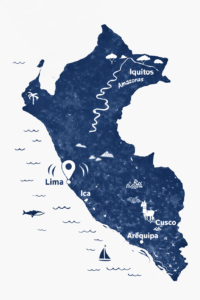 Peru Lima: Wenig Zeit, hohe Erwartungen? Dein Start in Peru Peru Lima Landkarte